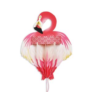 Wallypops flamingo kaart