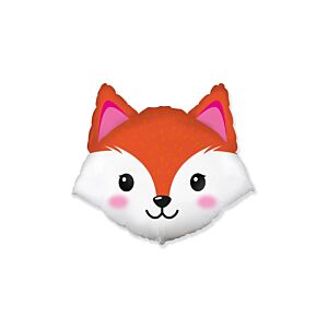 Helium ballon fox hoofd