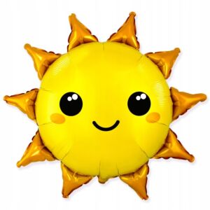 Helium ballon zon punten