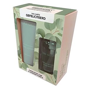 Handlotion en handzeep van harte gefeliciteerd