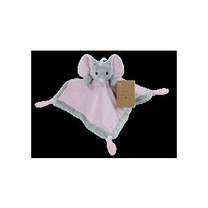 Knuffeldoek olifant roze