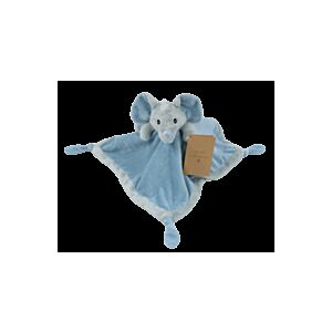 Knuffeldoek olifant blauw