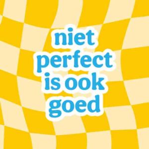 Artige tegel niet perfect is ook goed 