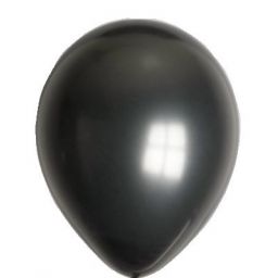 Ballonnen zwart 25 stuks 