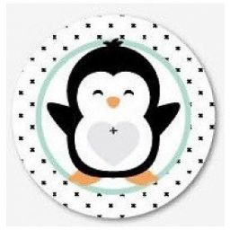 Hello lovely pinguin borden 8 st