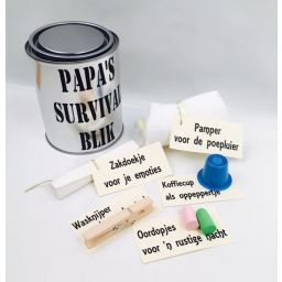 Papa's survival blik