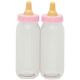 baby fles 13 cm roze 2 stuks