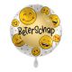Beterschap helium ballon smileys 