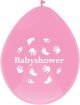 babyshower ballonnen hand voet