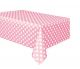 Tafelkleed lovely dots roze-wit