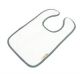 Slab sublimatie wit met grijze rand