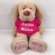 geboorte hond met shirt