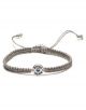 Proud Mama armband initials Blauw