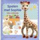 Sophie de girafe boekje spelen met Sophie voorzijde boekje