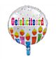 Helium ballon gefeliciteerd