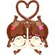 Hart monkey love, helium ballon