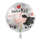 Helium ballon dikke kus schapen 