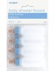 Babyshower baby flesjes in het blauw