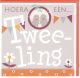 Hoera een tweeling kaart