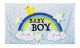 Vlag met Baby Boy tekst 90x150