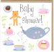 Babyshower kaart om te feliciteren