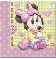 Minnie mouse baby servetten 