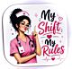 Onderzetter my shift my rules