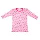 Nachthemd Beeren streep/ster roze