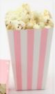 Popcorn bakje roze