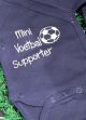 Romper mIni voetbal supporter donkerblauw