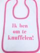 Slab roze Ik ben om te knuffelen