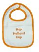 Slabbetje met tekst Hup Holland Hup