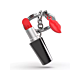 Sleutelhanger Kiss Lips van metaal. 
