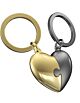 Sleutelhanger Puzzel Hart van metaal. 