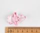 Speen transparant roze groot