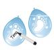 writable balloon blauw