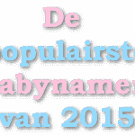 babynamen 2015 Top 20