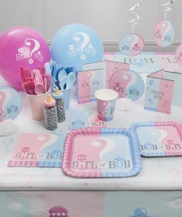 Gender Reveal Party versiering